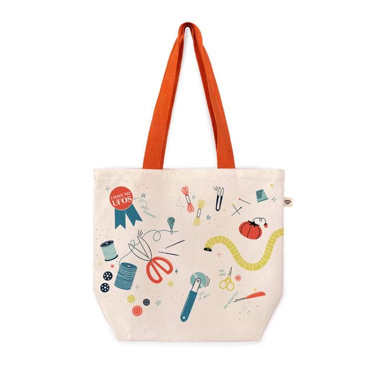 Ruby Star Society No UFOs Tote by Rashida Coleman-Hale 16" x 19" RS7027