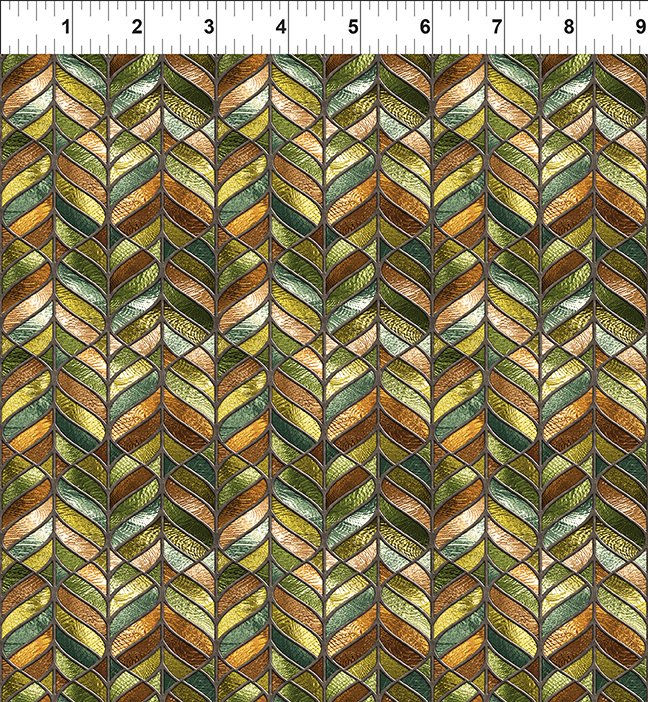 Legendary Journeys Stained Glass Multi 6LJ-1 Cotton Woven Fabric