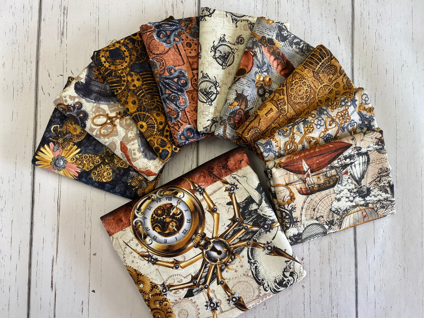 Alternative Age by Urban Essence Butterflies & Flowers Black    2319-99 Cotton Woven Fabric