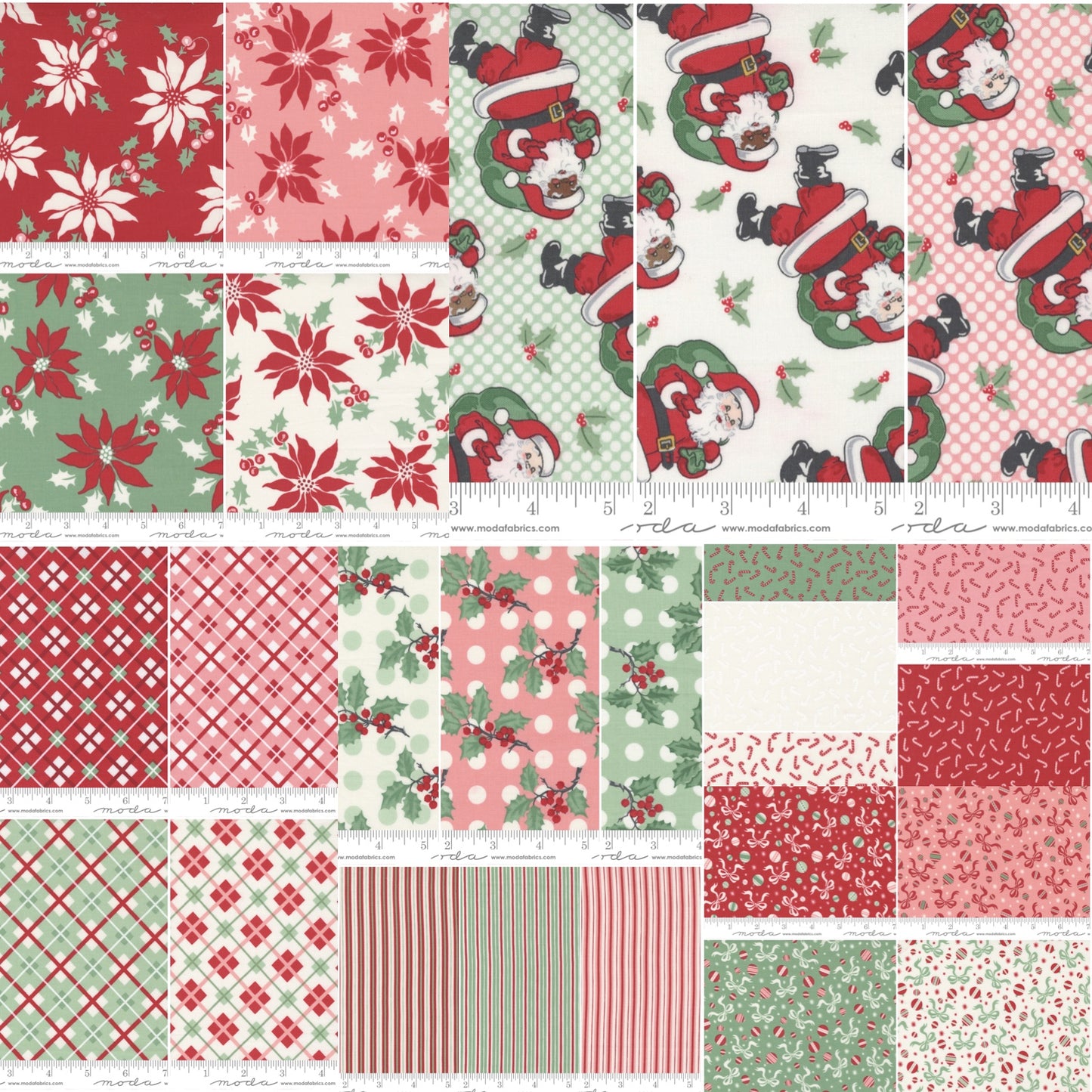 Holly Jolly by Urban Chiks 10" Layer Cake Bundle of 42   31180LC Bundle
