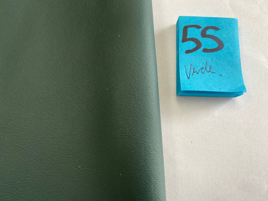 Leather 2046 Verde 81" x 40" with tails 1.2-1.3mm Leather#55 - USA Shipping Included in Price!