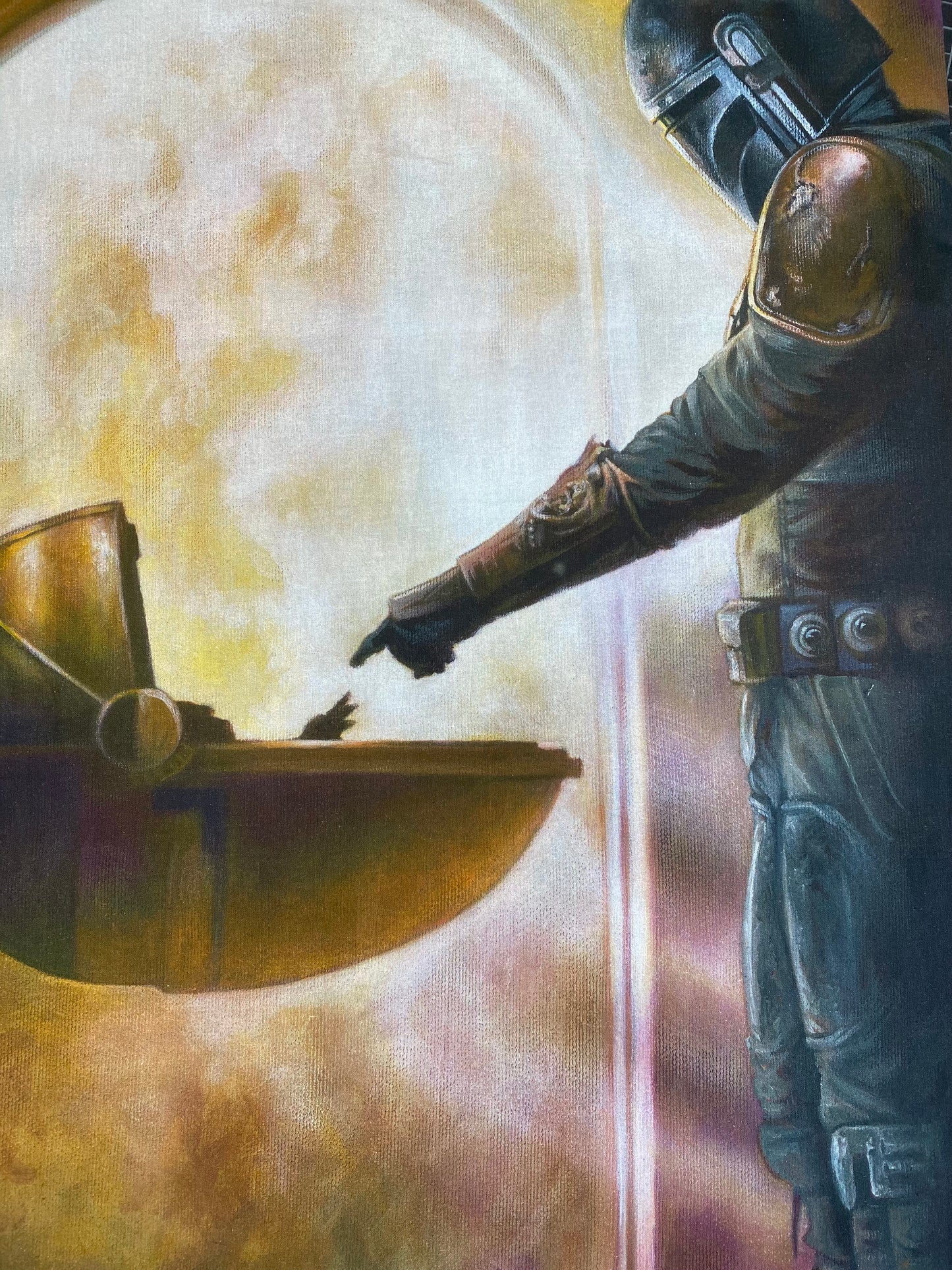 Licensed Epic Lucas Films Digitally Printed 35.5" Panel Turning Point ST10231C1 Cotton Woven Panel