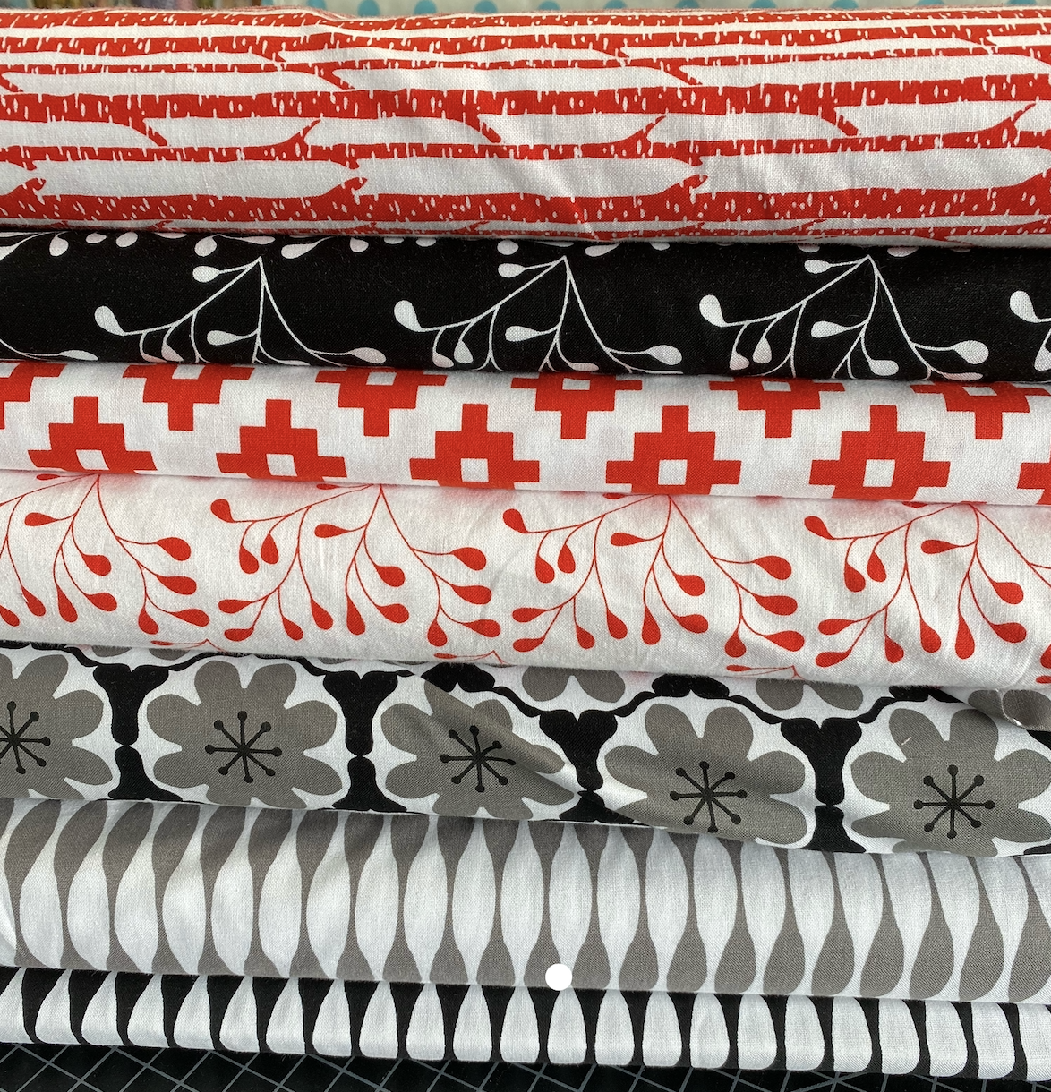 Mod Studio by Holli Zollinger Gray Stripes C3572-GRAY Cotton Woven Fabric