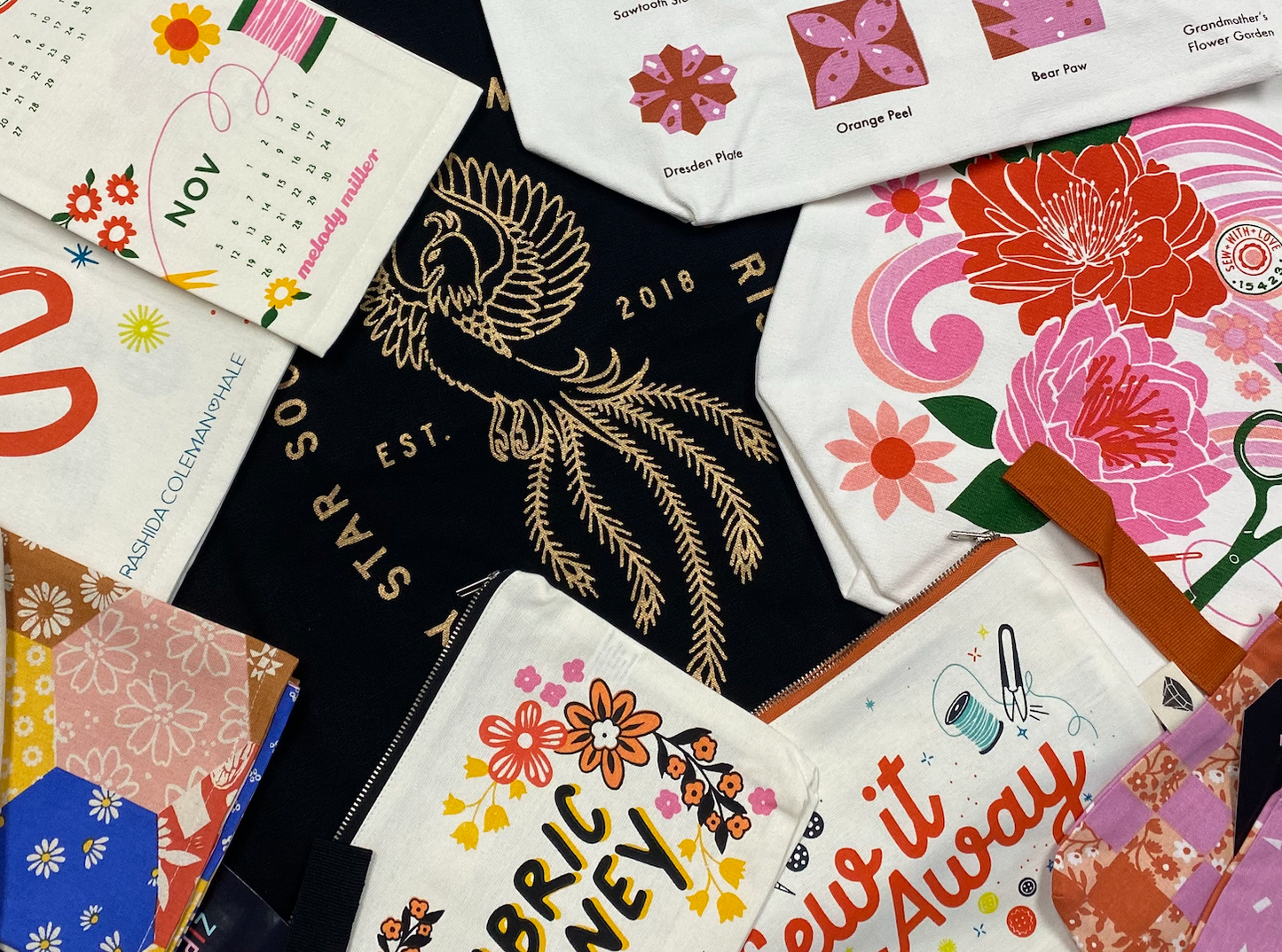 Ruby Star Society Sew Essentials Tea Towel by Rashida Coleman Hale RS7025