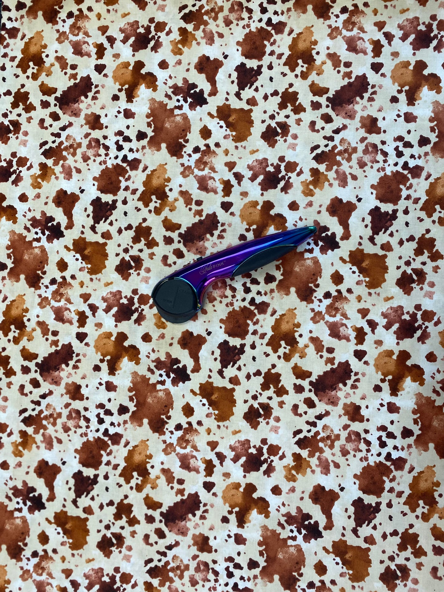 Saddle Up by Ellen & Clark Studio Longhorn Hide Saddle Up 24386-12 Cotton Woven Fabric