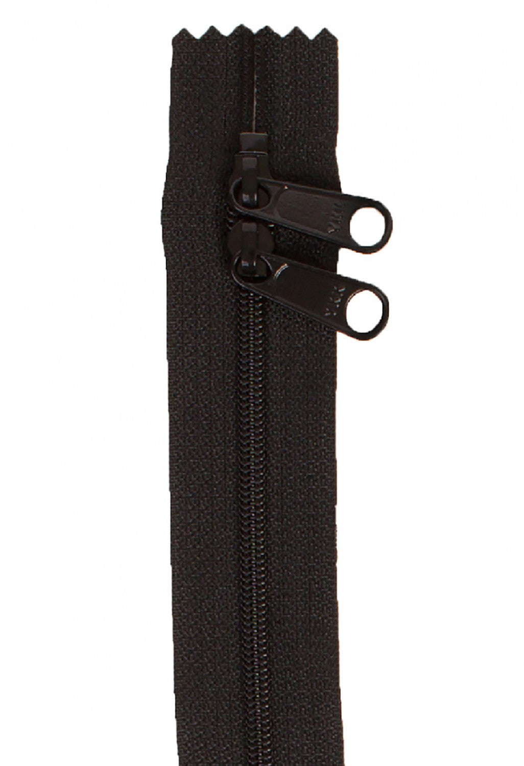 40" Double Slide Handbag Zipper Black ZIP40-105