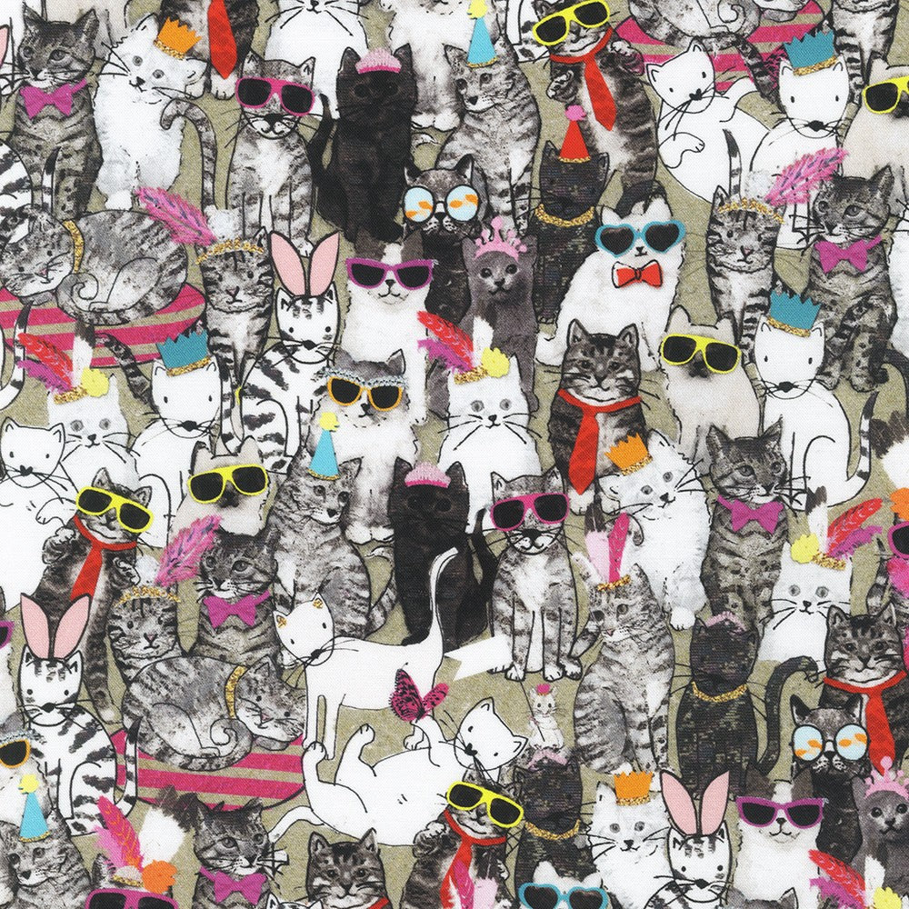 Fancy Pants by World Art Group AWUD-22083-14 NATURAL Cotton Woven Fabric