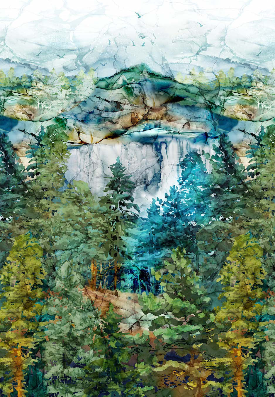 Cedarcrest Falls by Deborah Edwards and Melanie Samra Wideback Quilt Backing B26906-66 Cotton Woven Wideback