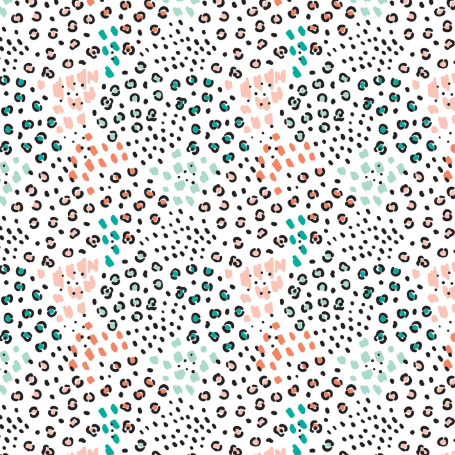 Self Love Club Beauty Spots White 50210804-1 Cotton Woven Fabric