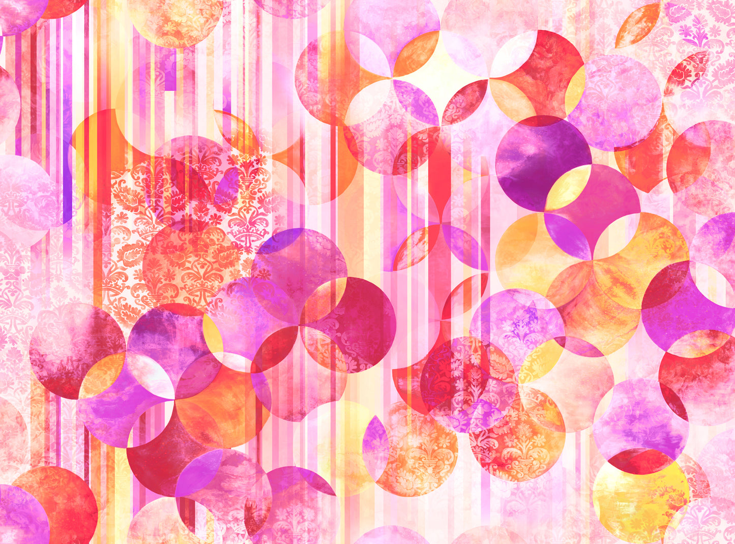 Gradients Parfait Bubbles Fruit Punch 33643-12 Cotton Woven Fabric