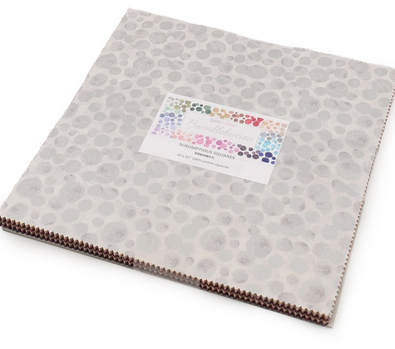 Bumbleberries 10" Squares bundle of 42 Cotton Woven