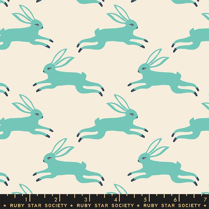 Backyard by Sarah Watts of Ruby Star Society Bunny Run Icebox RS2087-12 Cotton Woven Fabric