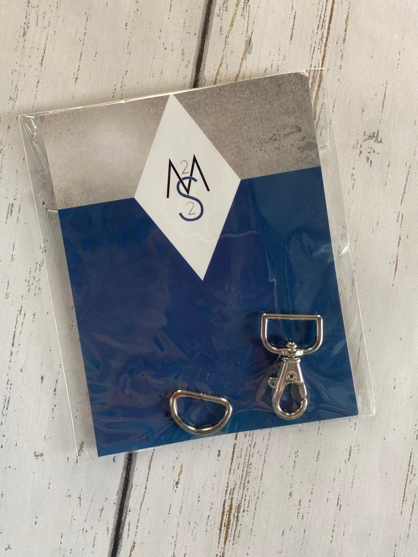 Bag Hardware Clematis Wristlet Blue Calla Hardware Kit Silver Clematis Kit