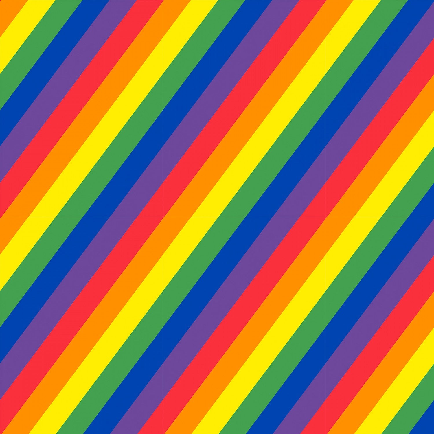 Pastel Rainbow Stripes Pattern
