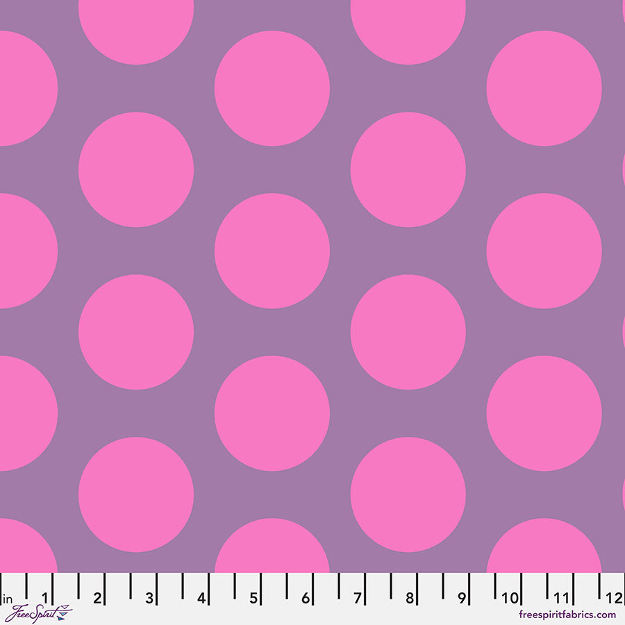 Roar! by Tula Pink Dinosaur Eggs Mist PWTP230.MIST Cotton Woven Fabric