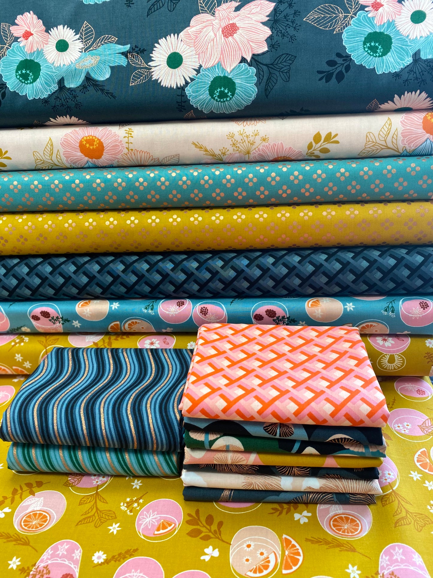 Elixir by Melody Miller of Ruby Star Society Arbor Geometric Sorbet      RS0042-11 Cotton Woven Fabric