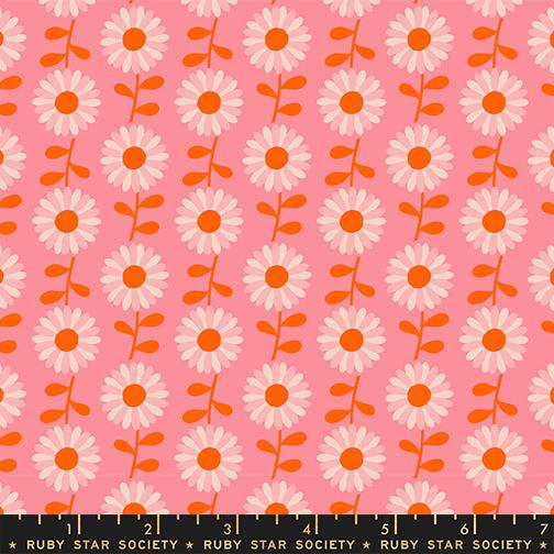 Flowerland by Melody Miller of Ruby Star Society Fields of Flowers Sorbet    RS0074-11 Cotton Woven Fabric