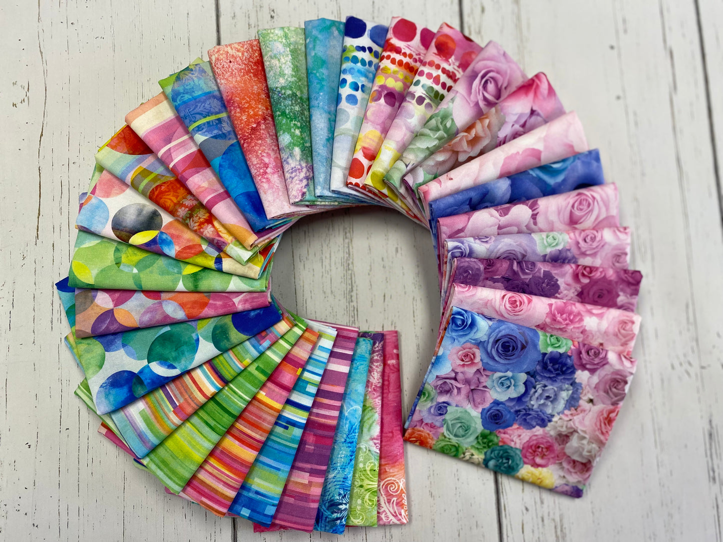 Gradients Parfait Paint Palette Fruit Punch 33645-12 Cotton Woven Fabric