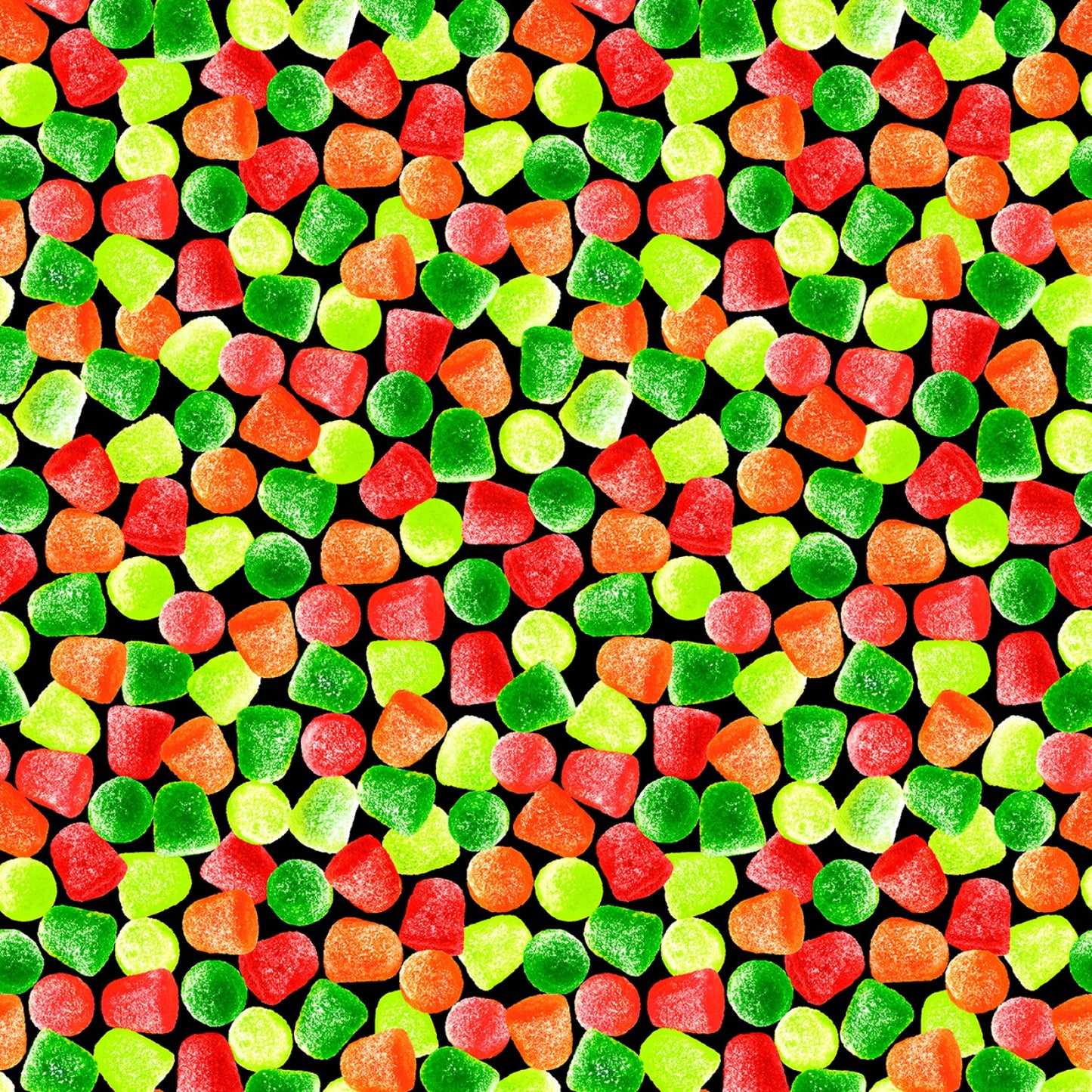 Sweet Holidays Holiday Gumdrops Multi 12793B-99 Cotton Woven Fabric