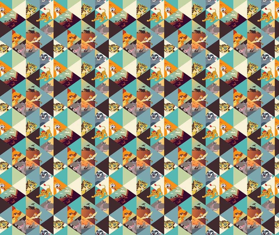 Licensed Lionguard Adventures Geo 65160-A620715 Cotton Woven Fabric
