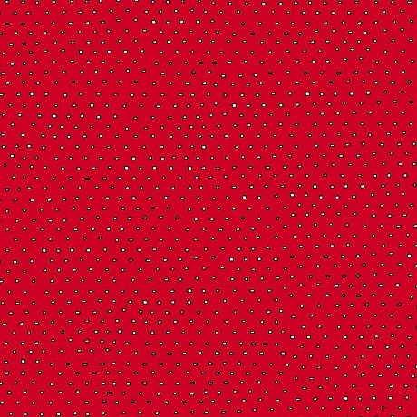 Pixie Square Dot Blender Red 24299RO (Matches Camp S'mores by Ink & Arrow) Cotton Woven Fabric