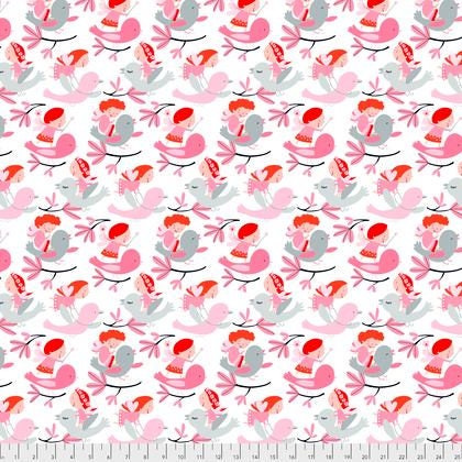 Wings and Things by David Walker Fit and Flutter Primrose PWDW139.PRIMR Cotton Woven Fabric