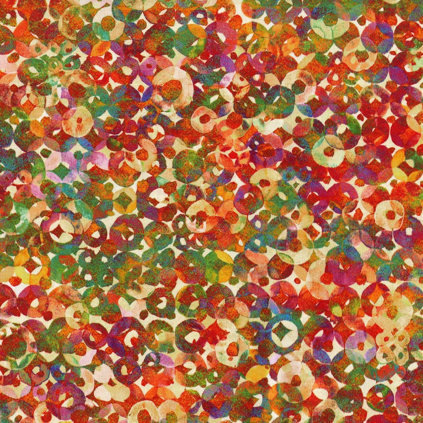 Arabesque Fountain Reflection Digital 3393-001 Cotton Woven Fabric