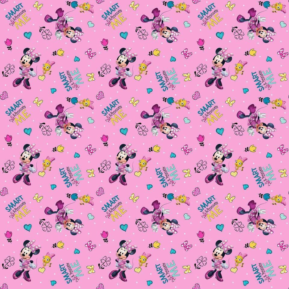 Licensed Disney Minnie Positively Me Cotton Woven Fabric – The Fabric Candy  Shoppe