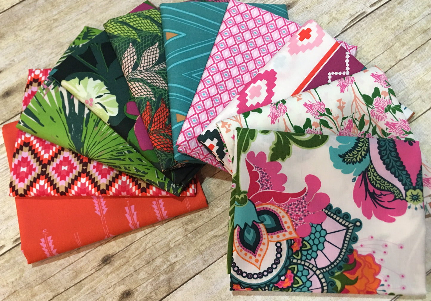 Rainforest Aura Fletchings KF-1503-1 Cotton Spandex Knit