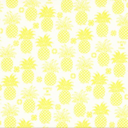 Kathy Mom 2018 Collection Blue Pineapples 20110L-50 Cotton Woven