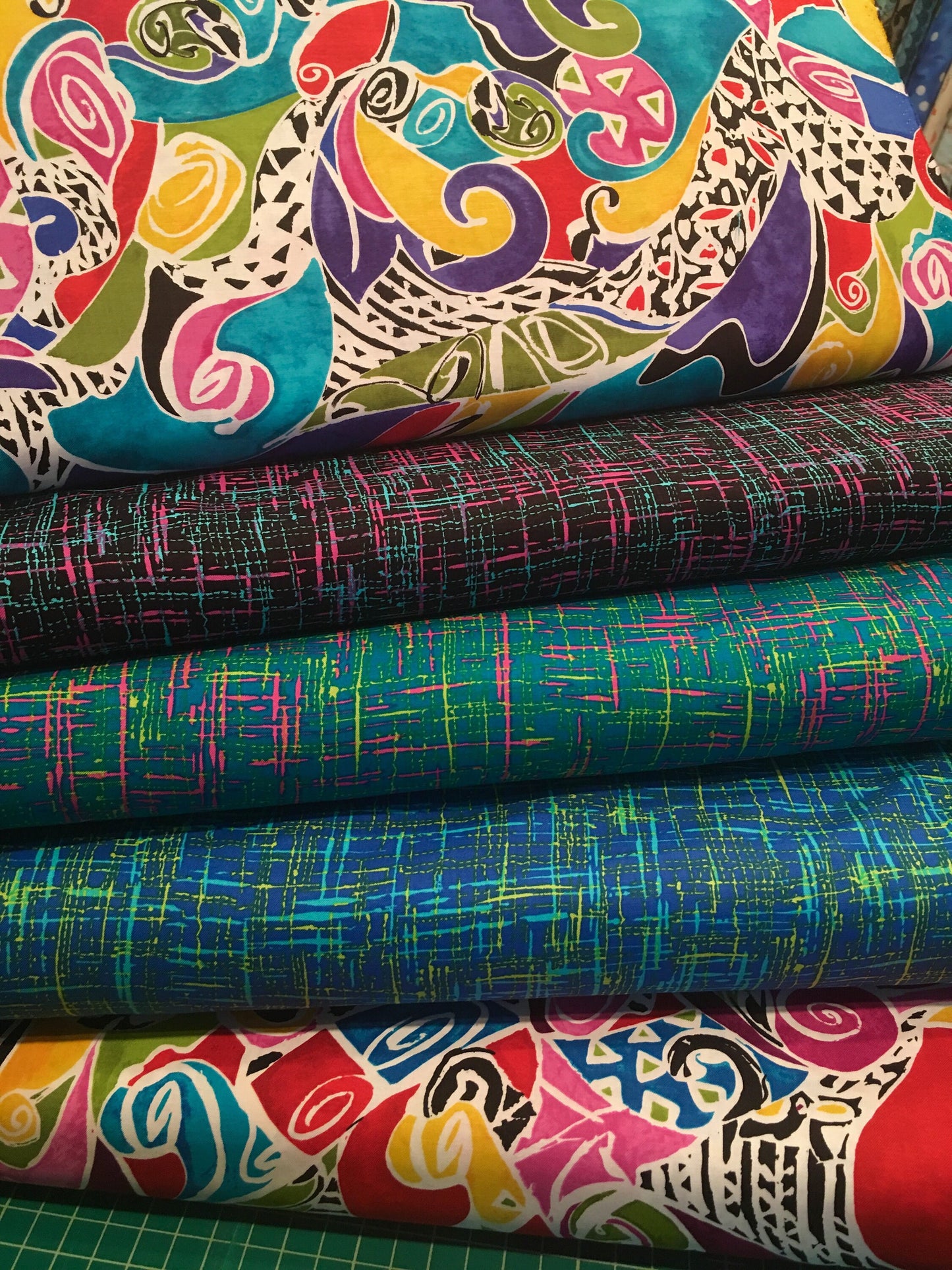 Tango By Ink & Arrow Woven Turquoise Cotton Woven Fabric