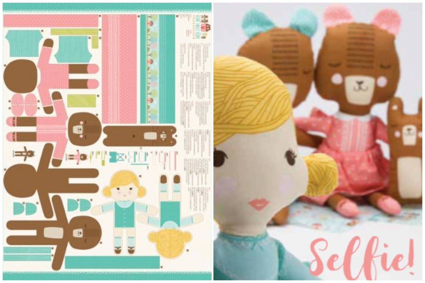 Home Sweet Home by Stacy Iest Hsu Goldilocks and the Three Bears 36" Panel Cotton Woven Panel