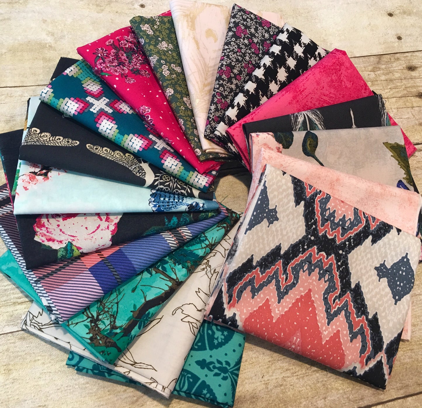 Decadence Castle Meadow Baie K-31604 Cotton Spandex Knit Fabric