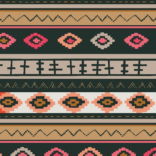 Fusion Rainforest Bound by April Rhodes KF-1509-1 Cotton Spandex Knit