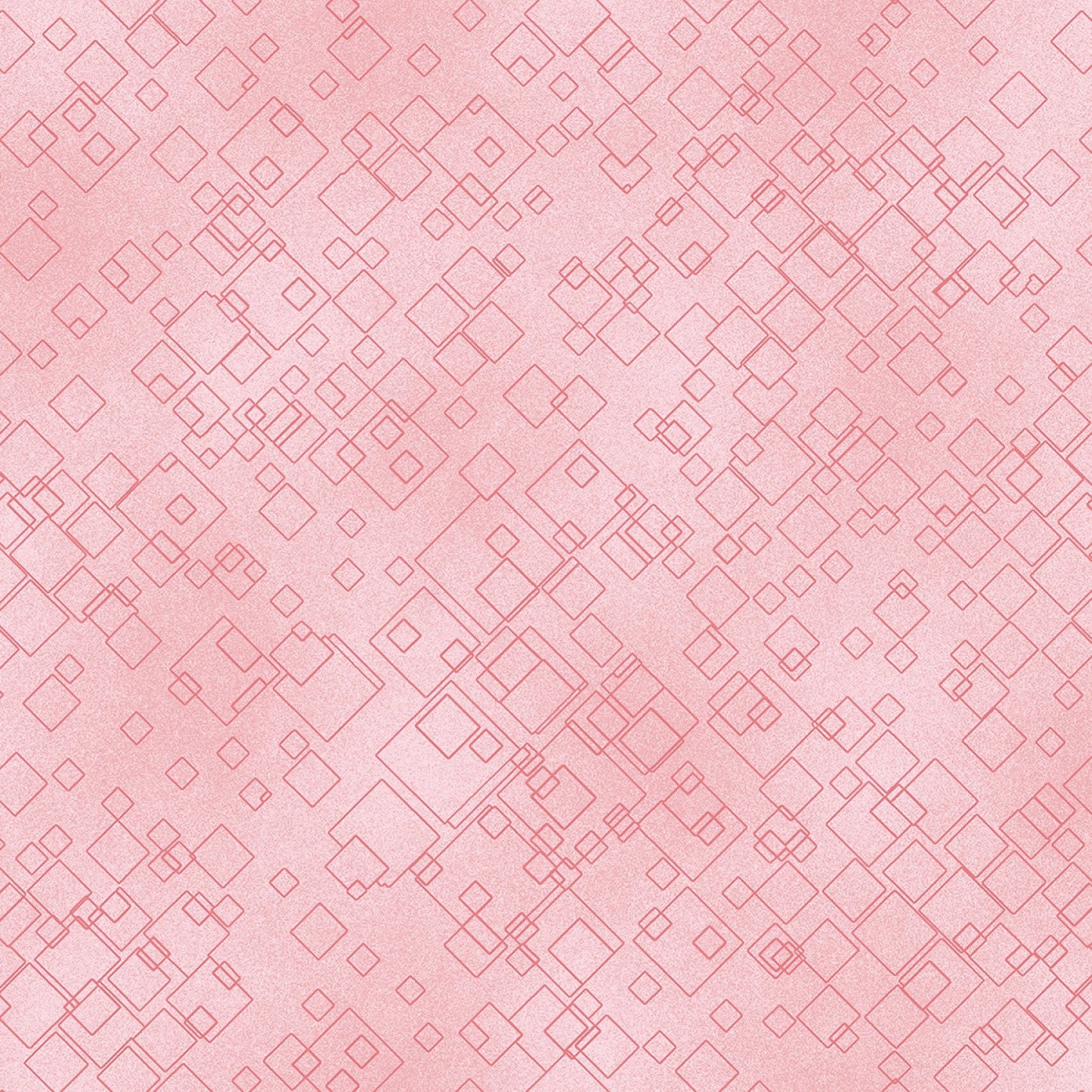 Cat-I-Tude 2 Purrfect Together by Ann Lauer Tonal Square Light Pink 7549B-01 Cotton Woven Fabric
