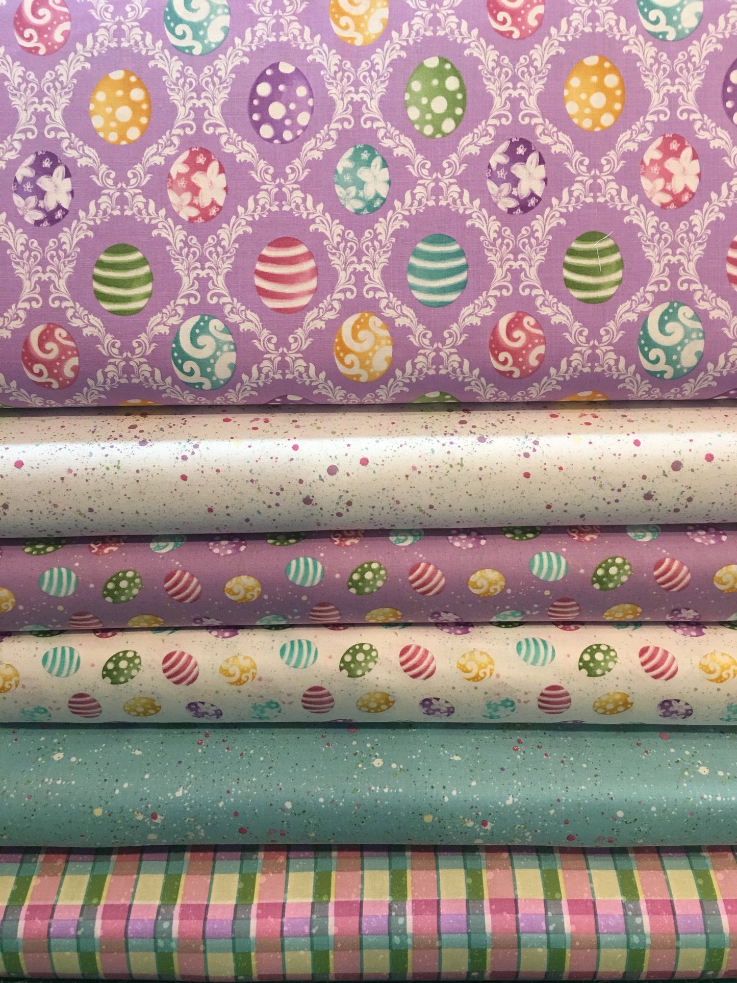 Hoppy Easter by AJ Watercolor Studio Easter Blocks 24" Panel 9422-44 Cotton Woven Panel