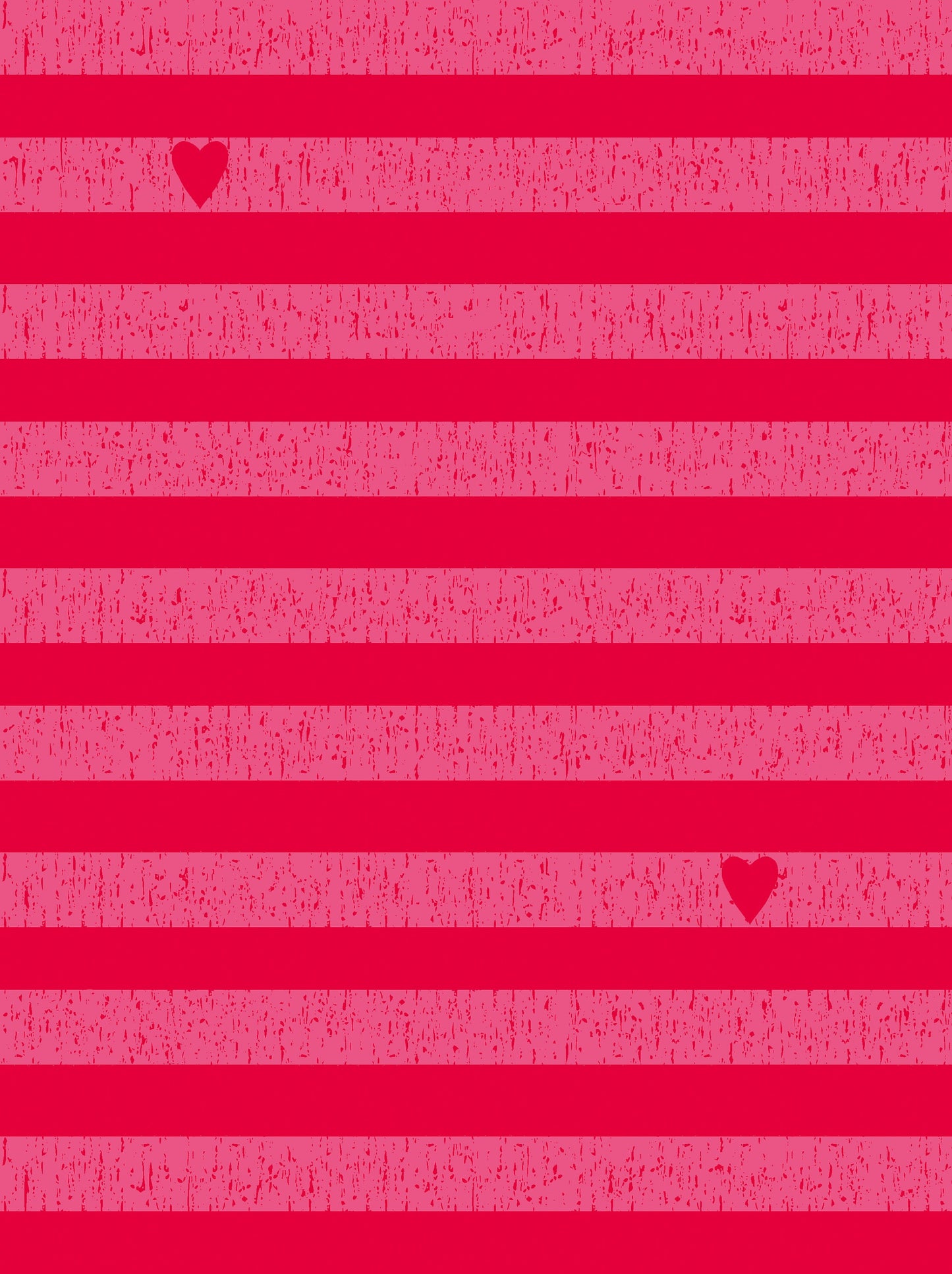 Avalana Knits Pink / Red Heart Stripe 19-142 Cotton/Spandex Knit