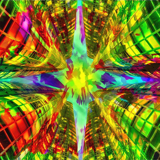 Peter Parling Digital 42" Square Panel 4545-102 Cotton Woven Panel