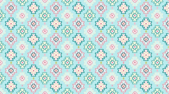 Llamaste Multi Desert Pattern Stella-1177-Multi Cotton Woven Fabric