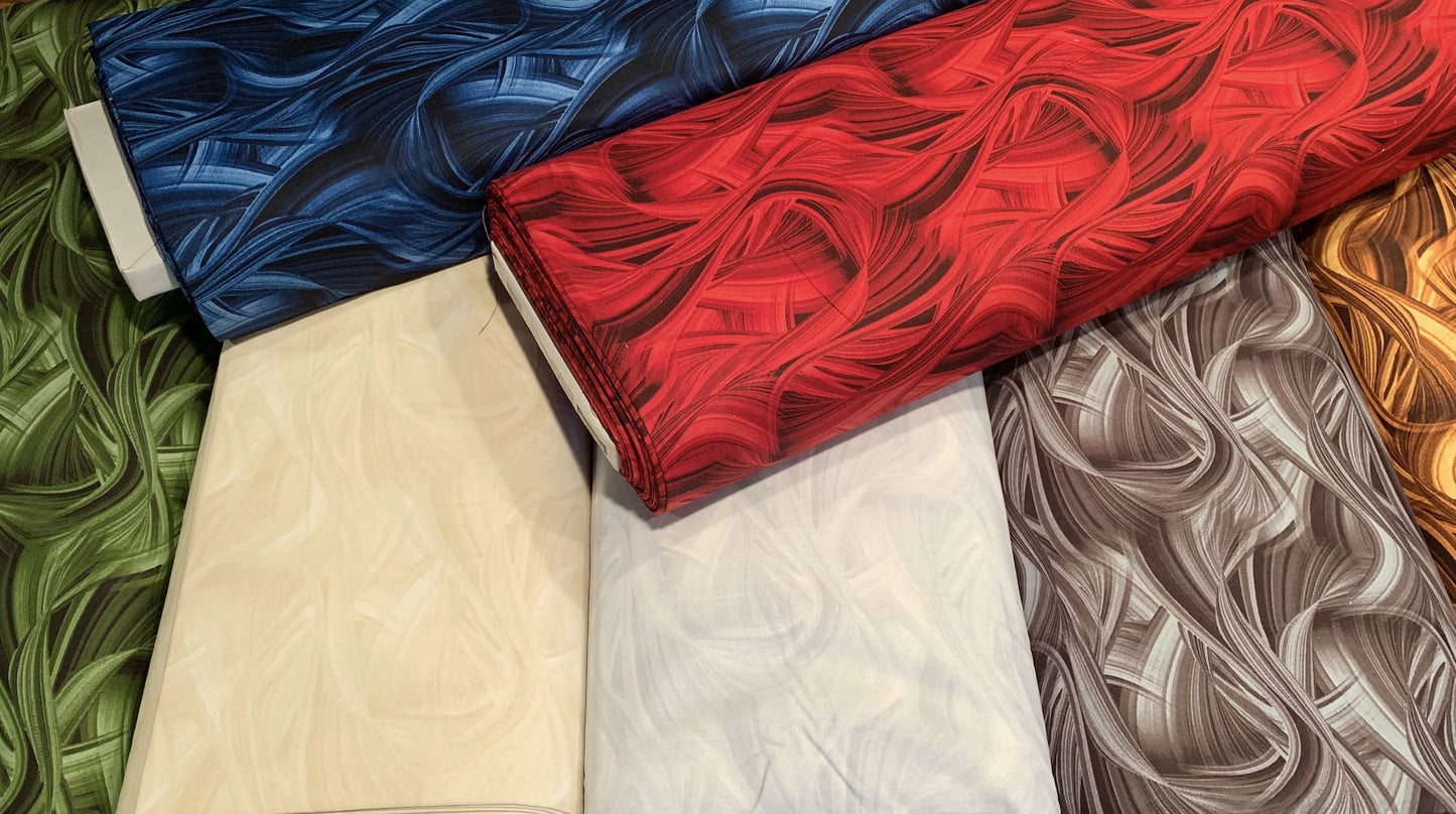 Sedona Waves 108" Lt Gray 9537-90 Wideback Quilt Backing