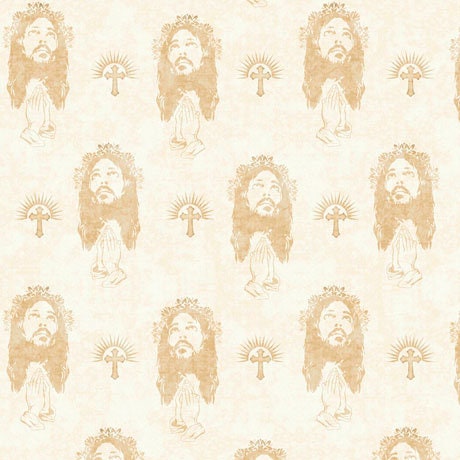 Faith by Dan Morris Cream 26875E Cotton Woven Fabric