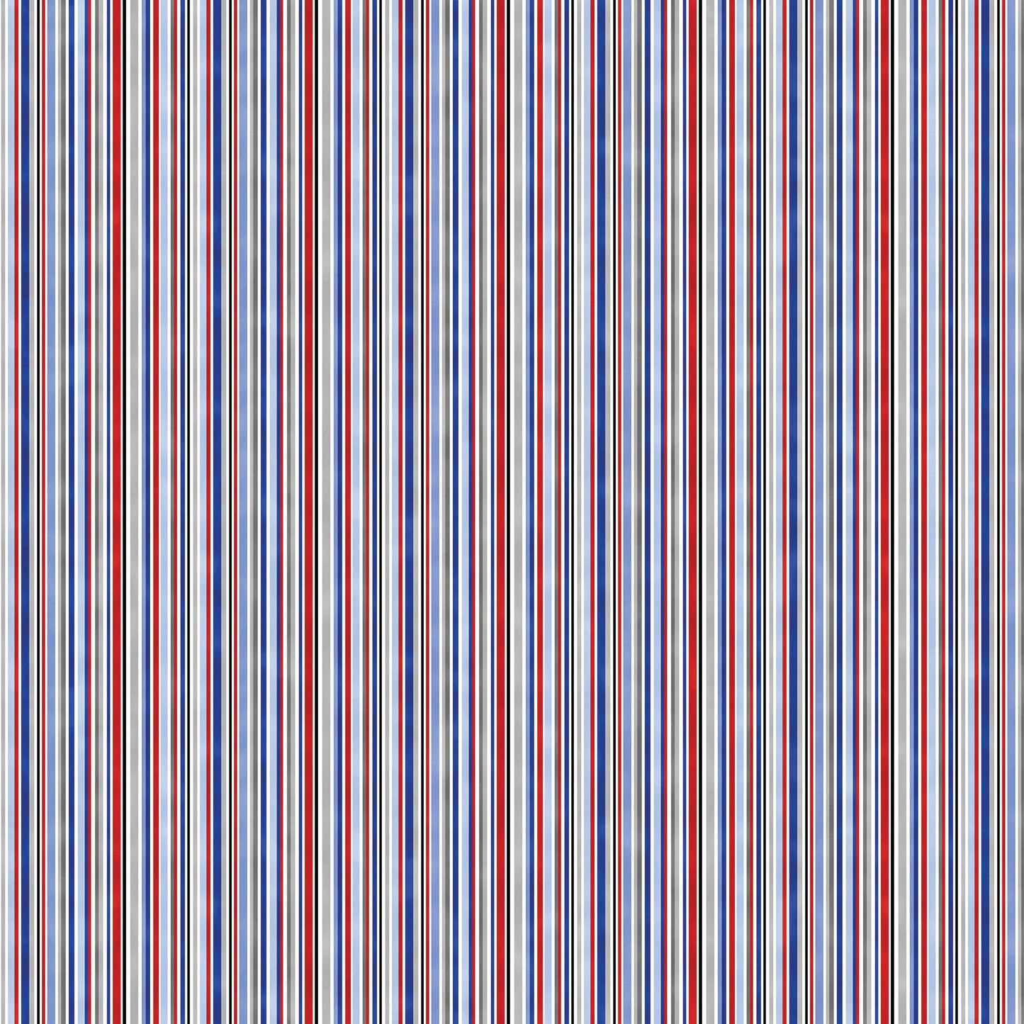 All Star Hockey All Star Stripes 22585-10 Cotton Woven Fabric