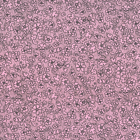Boudoir by Gertie Pink Lacey DC8503-PINK Cotton Woven Fabric