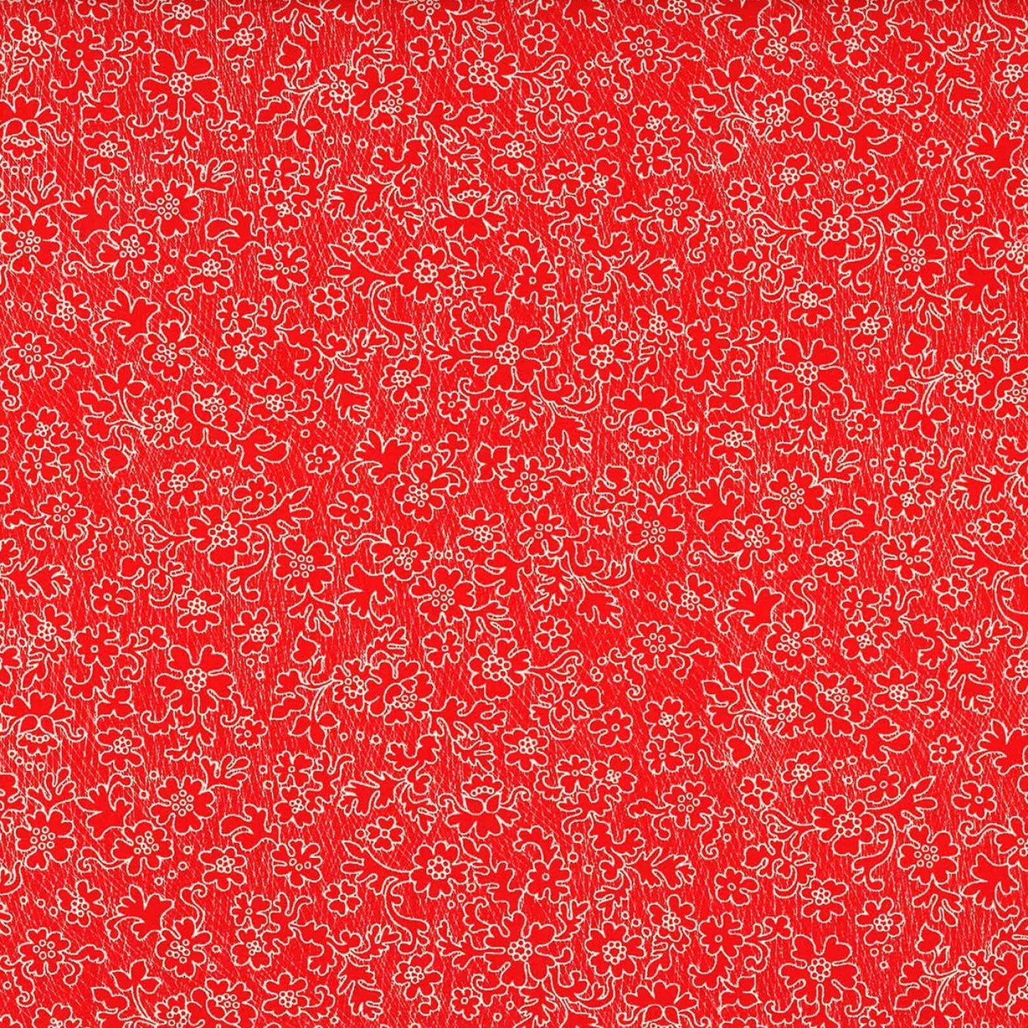 Boudoir by Gertie Red Lacey DC8503-RED Cotton Woven Fabric