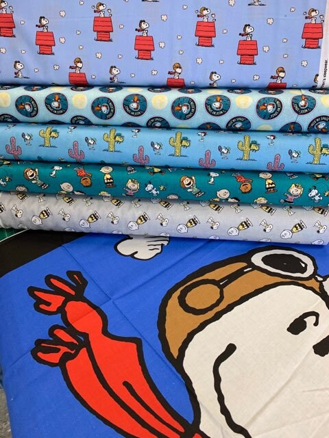 Licensed Peanuts Snoopy Journey To Deep Space 36" Panel 682856510715 Licensed Cotton Woven Panel