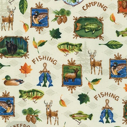 Lakefront Lodge Natural AVP-73718-14 Cotton Woven Fabric – The