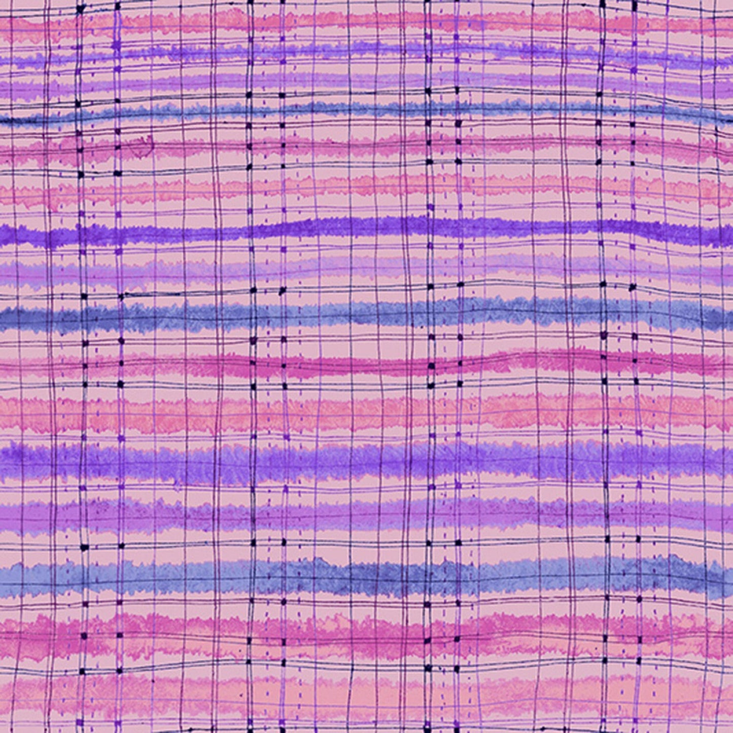 Bloom Bloom Butterfly Picnic Blanket Orchid v Cotton Woven Fabric