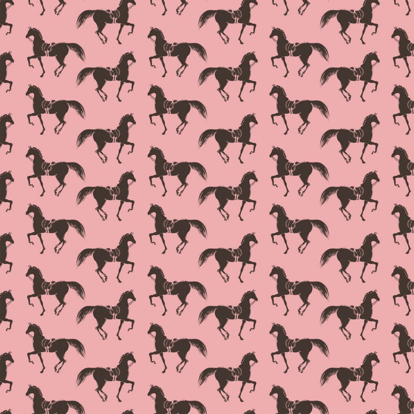 Best in Show by Sara Berrenson Pink Riding Club Digitally Printed 26190105J-3 Cotton Woven Fabric