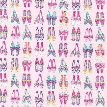 Ruru Bouquet Marie QGRU-2380D14-10 PINK Cotton Woven Fabric