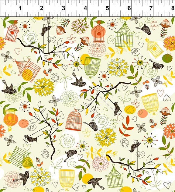 Mermaids and Unicorns 9mer-1 Digitally Printed Cotton Woven Fabric